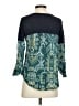 BKE Teal 3/4 Sleeve Blouse Size S - photo 2