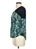 BKE Teal 3/4 Sleeve Blouse Size S - photo 5