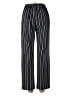 Ellen Ashley Stripes Black Casual Pants Size S - photo 2