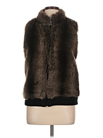 Lisa International Faux Fur Vest (view 1)