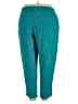 Teddi Solid Teal Casual Pants Size 2X (estimated) - photo 2