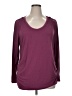 Thyme Burgundy 3/4 Sleeve T-Shirt Size XL - photo 1