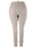 T Tahari Solid Tan Active Pants Size 2X - photo 2