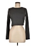 Shein Gray Long Sleeve T-Shirt Size 8 - 10 - photo 1