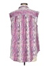Worthington 100% Polyester Purple Sleeveless Blouse Size L - photo 2
