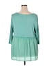 Evri Teal 3/4 Sleeve Blouse Size 2X - photo 2