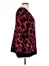 Apt. 9 Animal Print Red Pullover Sweater Size L - photo 4