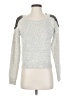 Guess Tweed Silver Pullover Sweater Size XS - photo 1