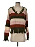 wonderly 100% Acrylic Color Block Green Pullover Sweater Size XS - photo 1