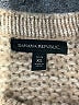 Banana Republic 100% Merino Tweed Tan Wool Sweater Size XS - photo 6