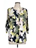 Ellen Tracy Green 3/4 Sleeve Blouse Size L - photo 1