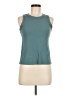 Halogen Teal Sleeveless T-Shirt Size M - photo 1