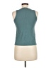 Halogen Teal Sleeveless T-Shirt Size M - photo 2