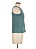 Halogen Teal Sleeveless T-Shirt Size M - photo 4