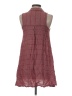 Mudd 100% Rayon Plaid Burgundy Casual Dress Size XS - photo 2