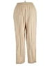 Assorted Brands 100% Rayon Solid Tan Casual Pants Size 26 waist - photo 2