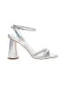 Sam Edelman Metallic Silver Heels Size 6 1/2 - photo 1