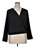 A New Day 100% Polyester Black 3/4 Sleeve Blouse Size XL - photo 1