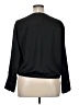 A New Day 100% Polyester Black 3/4 Sleeve Blouse Size XL - photo 2
