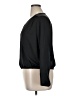 A New Day 100% Polyester Black 3/4 Sleeve Blouse Size XL - photo 5