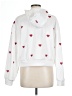 Unbranded 100% Polyester Hearts White Pullover Sweater Size L - photo 2