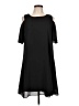 Apt. 9 100% Polyester Solid Black Casual Dress Size 10 - photo 1