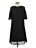 Apt. 9 100% Polyester Solid Black Casual Dress Size 10 - photo 2