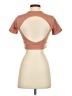 AYBL Tan Short Sleeve Turtleneck Size S - photo 2