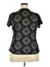 St. John's Bay 100% Polyester Black Short Sleeve Top Size XXL - photo 2