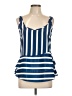 Savannah Rae 100% Polyester Blue Sleeveless Top Size L - photo 1