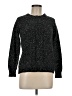 St. John's Bay Tweed Black Turtleneck Sweater Size M - photo 2
