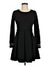 Forever 21 Solid Black Cocktail Dress Size M - photo 1