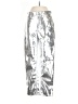 Gap 100% Polyester Metallic Silver Casual Pants Size 27 waist regular - photo 1