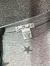 Love Streak 100% Polyester Stars Gray Pullover Sweater Size L - photo 7