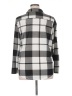 New York Laundry Plaid Gray Long Sleeve Blouse Size XL - photo 2