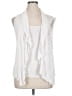 Discreet 100% Rayon White Cardigan Size 1X - photo 1
