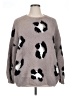 Haptics Animal Print Gray Pullover Sweater Size 1X - photo 1