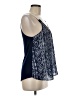 Rewind 100% Polyester Blue Sleeveless Blouse Size M - photo 4