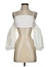 Assorted Brands 100% Polyester White 3/4 Sleeve Blouse Size S - photo 1