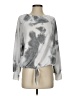 Pink Lily Tie-dye Silver Sweatshirt Size S - photo 1