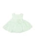 First Impressions 100% Cotton Green Dress Size 0-3 mo - photo 1