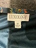 Luxology 100% Polyester Paisley Blue Casual Dress Size M - photo 7