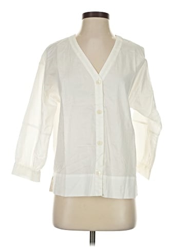 Everlane 3/4 Sleeve Blouse (view 1)
