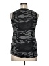 Interval Camo Black Sleeveless T-Shirt Size XL - photo 2