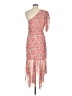 Shein 100% Polyester Pink Cocktail Dress Size 8 - 10 - photo 2