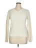 Nautica 100% Cotton Ivory Pullover Sweater Size XL - photo 1