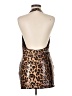 Shein 100% Polyester Animal Print Brown Cocktail Dress Size 8 - 10 - photo 2