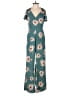 Mi ami Print Teal Jumpsuit Size XS - photo 1