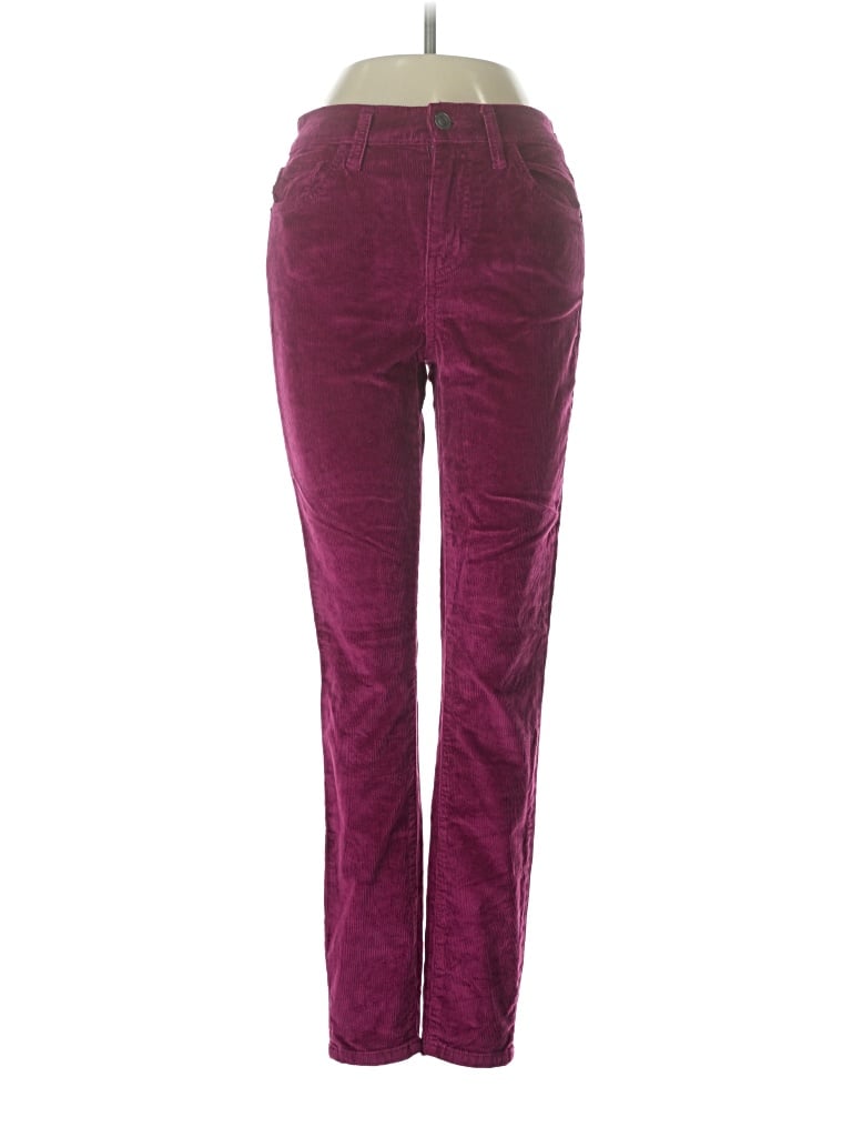 Pre-owned Current Elliott Casual Pants In Burgundy