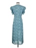 Sam Edelman 100% Polyester Teal Casual Dress Size 4 - photo 2